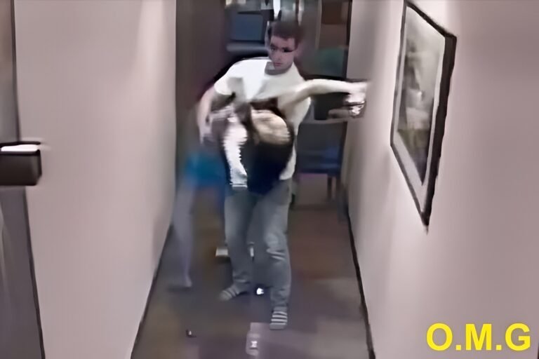 Father and daughter go to a hotel together and employees realize what… See more
