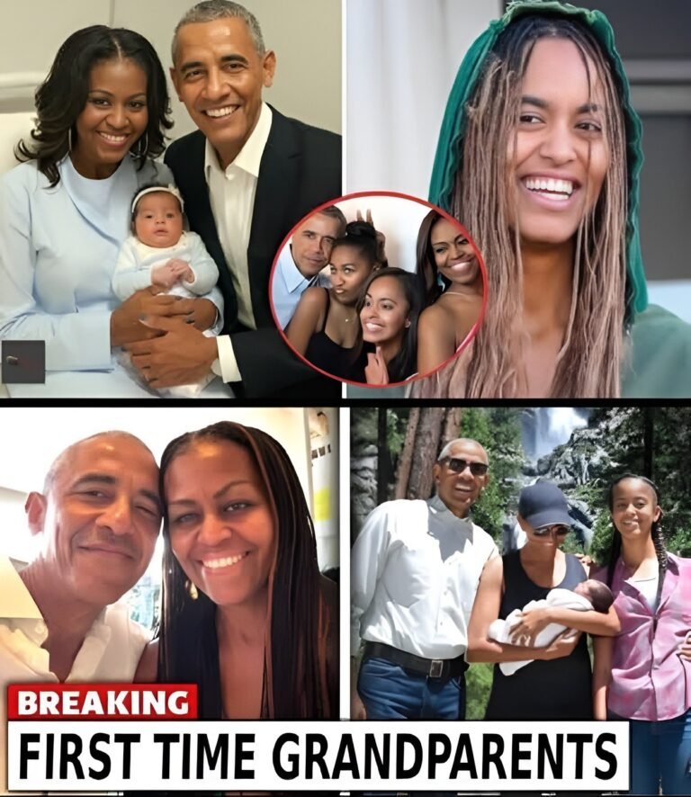 Michelle and Barack Obama Meets Malia’s Newborn for the FIRST Time Cute Moments!1