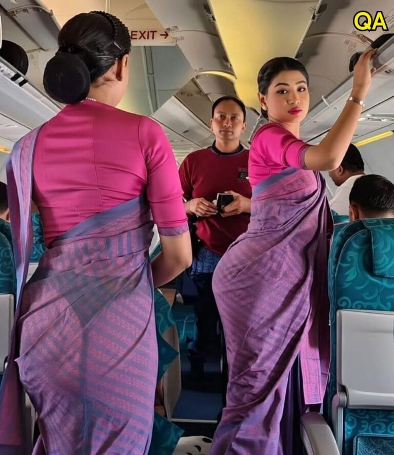 Flight Attendant Breaks the Internet with Her Daring Uniform