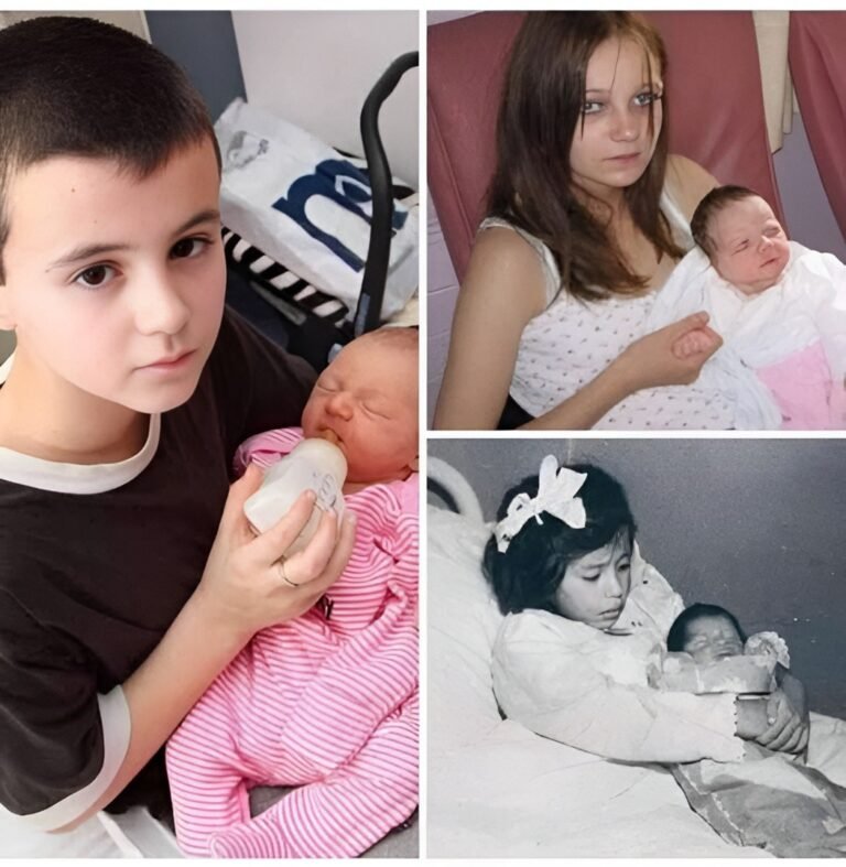 The 14-year-olds became Britain’s youngest parents