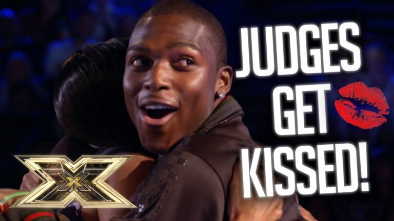 SNOGGING SIMON COWELL! Contestants and Judges KISS Simon Cowell Video below……..