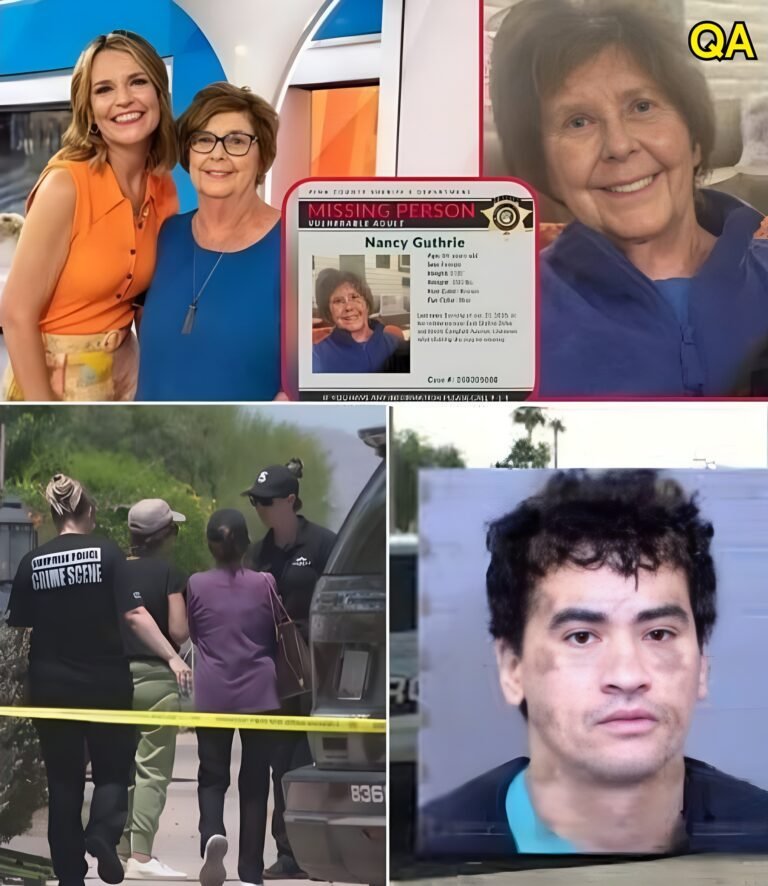 BREAKING NEWS: Nancy Guthrie, 84, mother of Savannah Guthrie, was found…