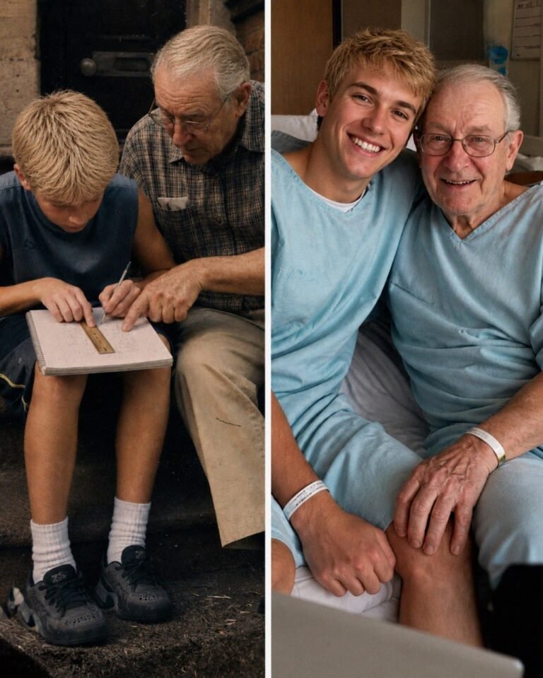 STRUGGLING BOY TAUGHT MATH BY LONELY OLD MAN ON PARK BENCH RETURNS ELEVEN YEARS LATER AS A WEALTHY TITAN TO SAVE HIS TEACHERS LIFE IN UNBELIEVABLE HOSPITAL TWIST