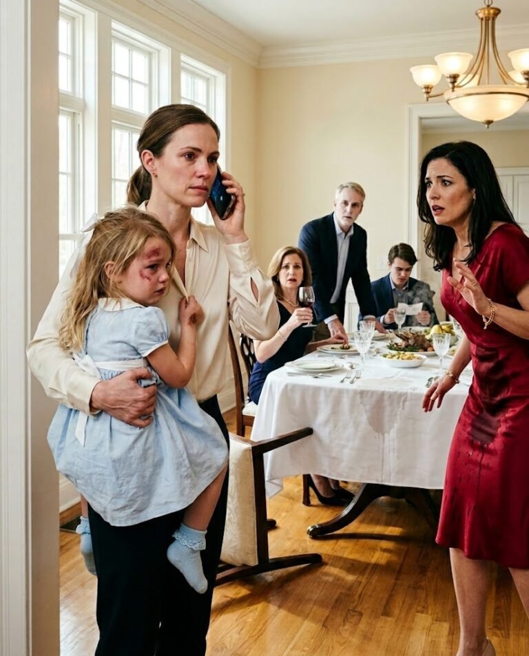 She Hurt a Five-Year-Old at Easter Dinner. One Call Ended Everything-olive 453