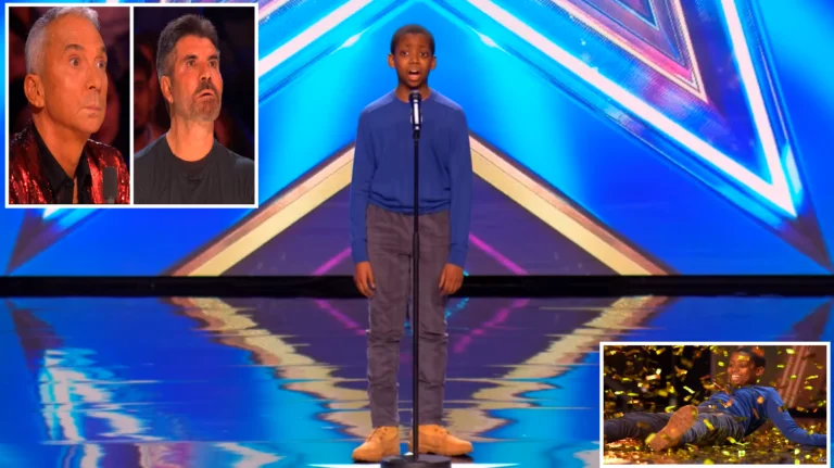 Simon Cowell Tears Up, Hits Golden Buzzer Immediately Over 13-Year-Old’s ‘Heavenly’ Performance…