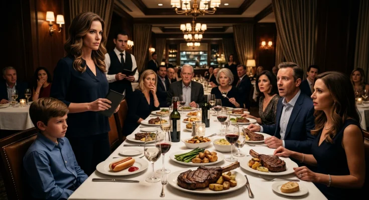 My Son Was Treated Differently at Dinner — What I Said Next Left Everyone Silent